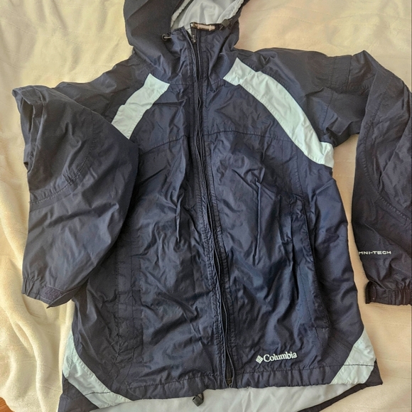 Columbia Jackets & Blazers - Columbia Navy and Light Blue Jacket